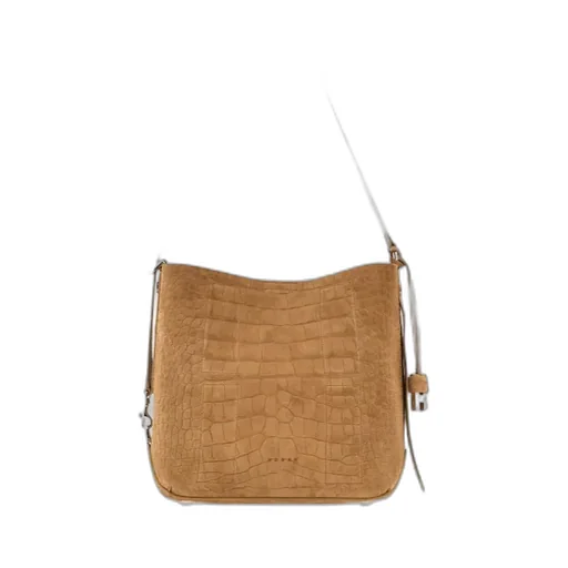 Hocket Embossed Shoulder Bag