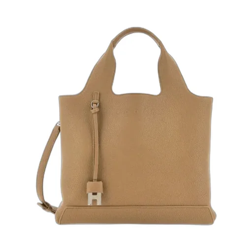 H Logo Charm Shopping Bag