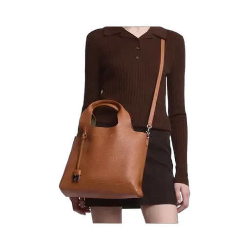 H Logo Charm Shopping Bag