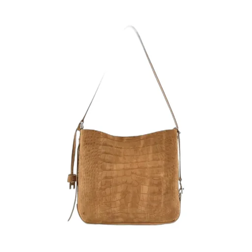 Hocket Embossed Shoulder Bag