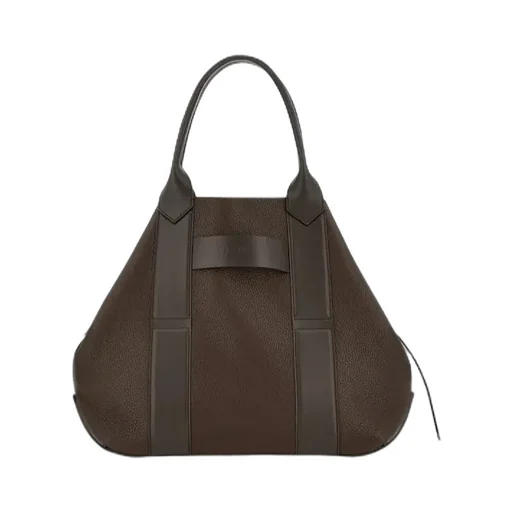 Leather Panelled Shoulder Bag