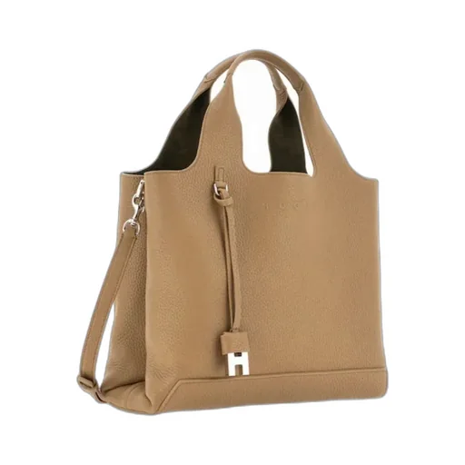 H Logo Charm Shopping Bag