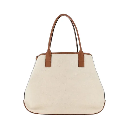 Logo Embossed Medium Tote Bag