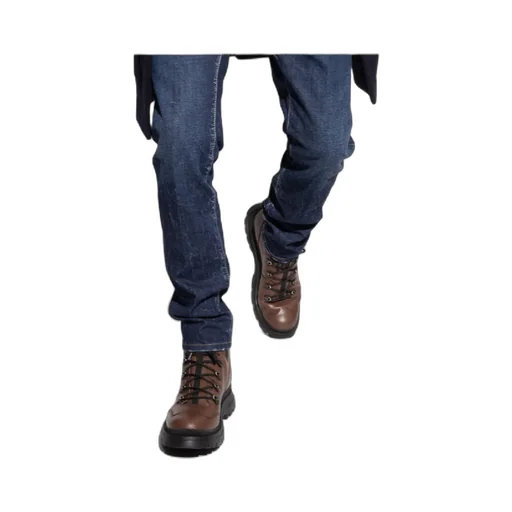 Lace-Up Leather Boots
