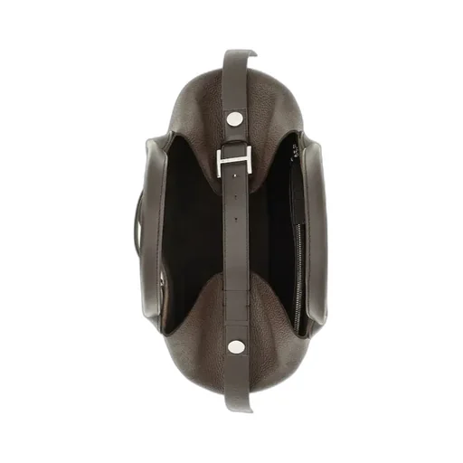 Leather Panelled Shoulder Bag