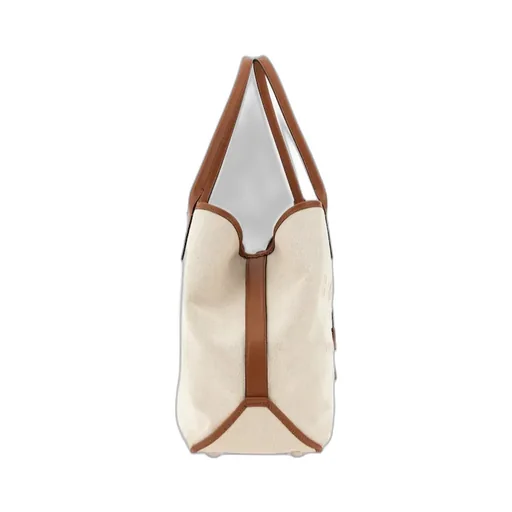 Logo Embossed Medium Tote Bag
