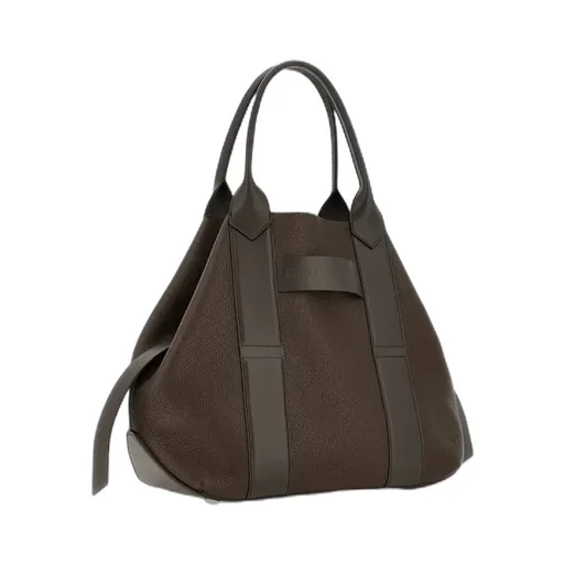 Leather Panelled Shoulder Bag