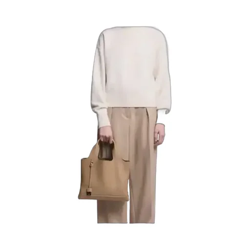H Logo Charm Shopping Bag