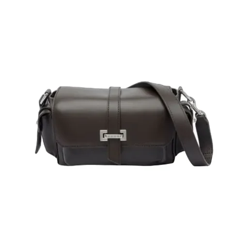 Flap Leather Shoulder Bag