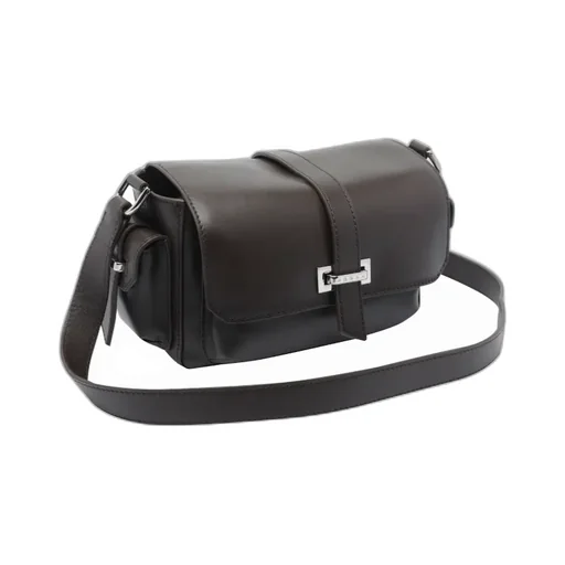 Flap Leather Shoulder Bag