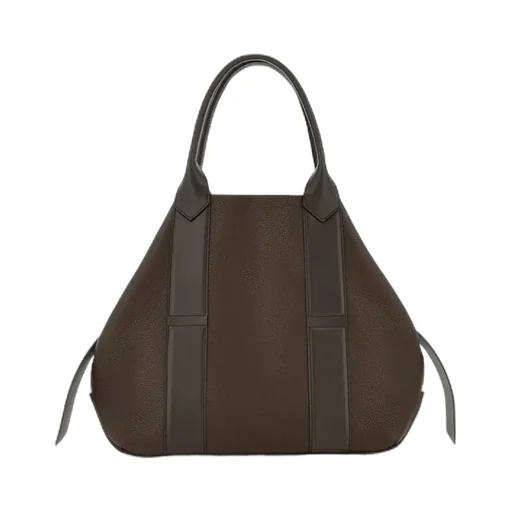 Leather Panelled Shoulder Bag