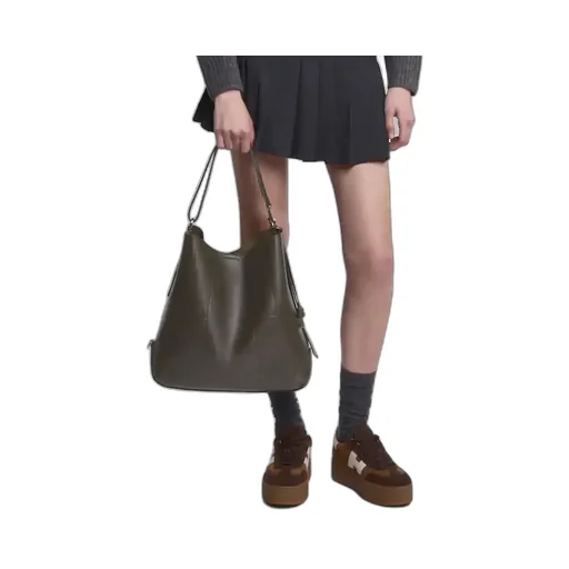 Panelled Shoulder Bag