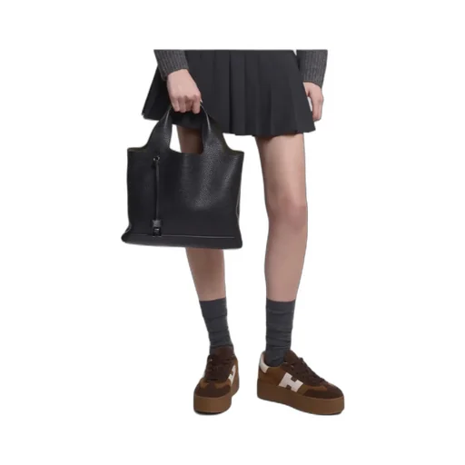 H Logo Charm Shopping Bag