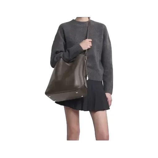 Panelled Shoulder Bag