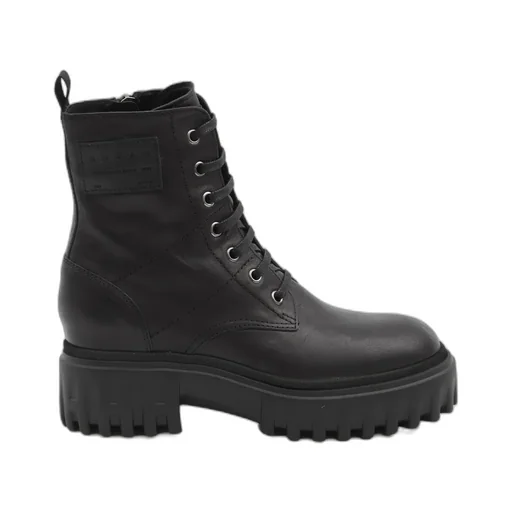 Lace-Up Platform Boots