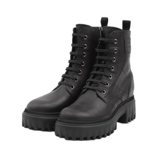 Lace-Up Platform Boots
