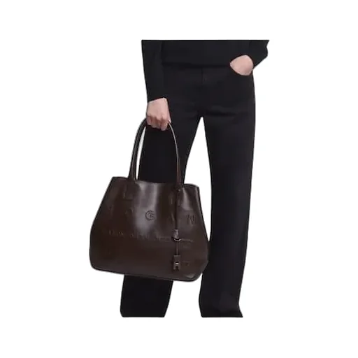 Script Medium Shopping Bag