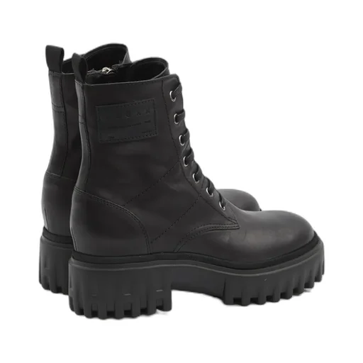 Lace-Up Platform Boots