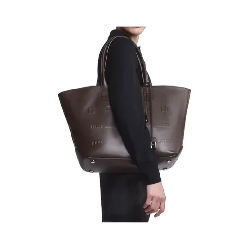 Script Medium Shopping Bag