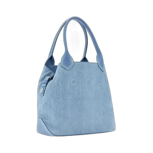 Medium Script Shopping Bag