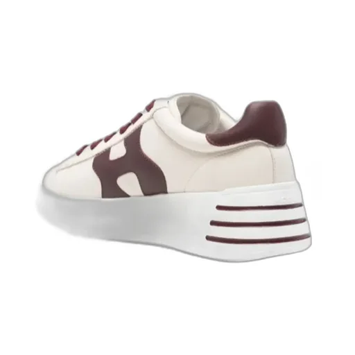 Rebel Leather Platform Sneakers