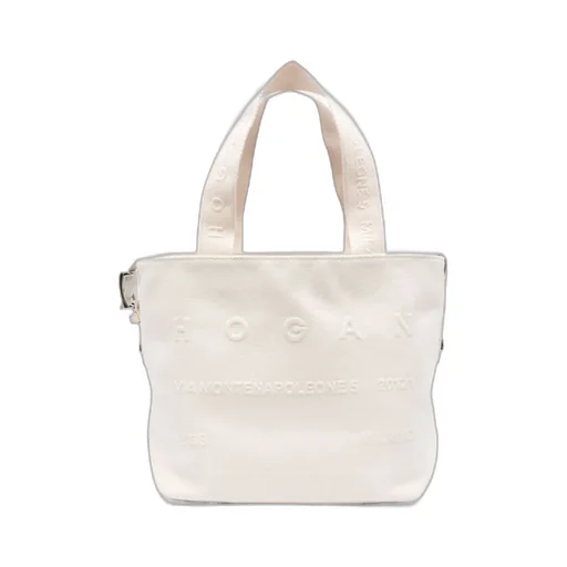 Medium Script Open Top Tote Bag