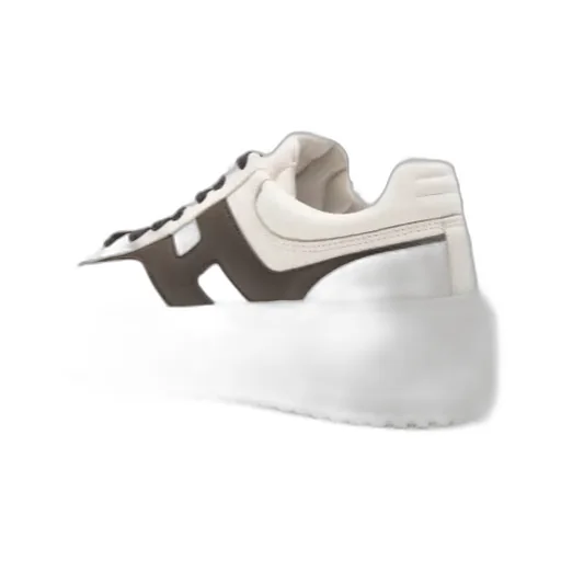 Leather Logo Sneakers
