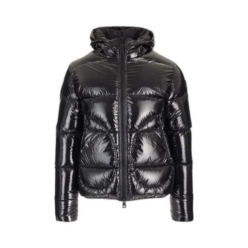 Long-Sleeved Zipper Down Jacket