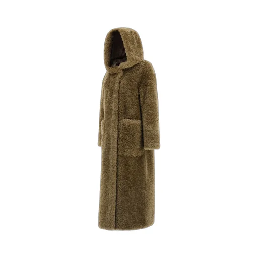 Long Sleeved Hooded Coat