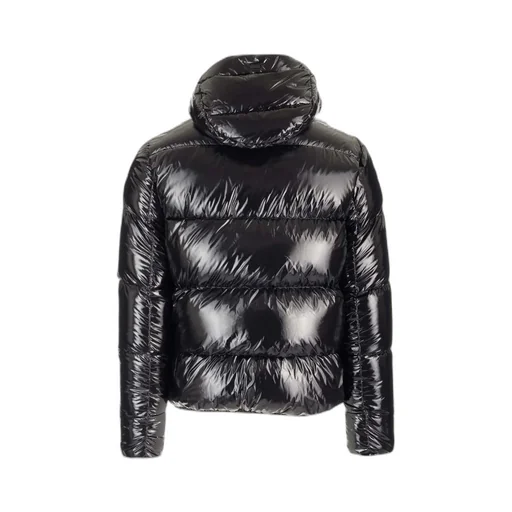 Long-Sleeved Zipper Down Jacket