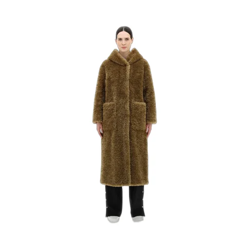 Long Sleeved Hooded Coat
