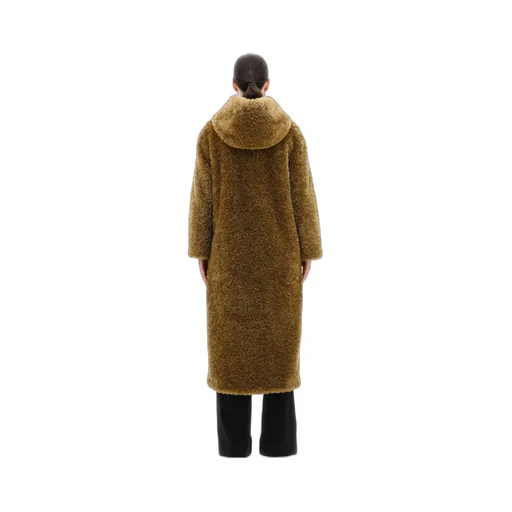 Long Sleeved Hooded Coat