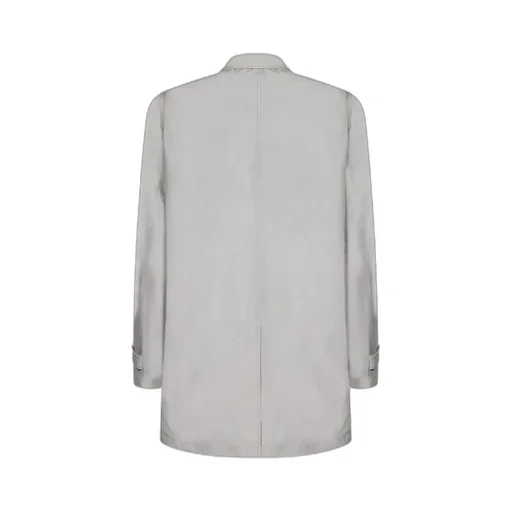 Single-Breasted Buttoned Shirt Coat