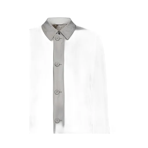 Single-Breasted Buttoned Shirt Coat