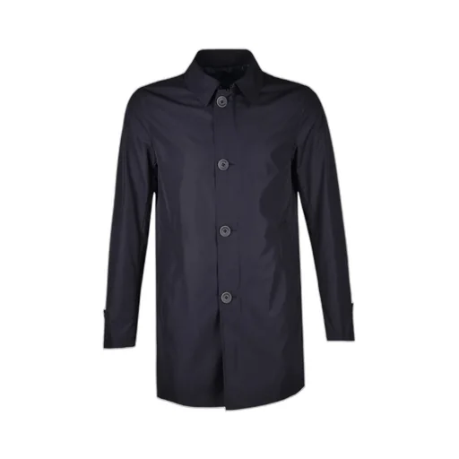 Single-Breasted Buttoned Shirt Coat