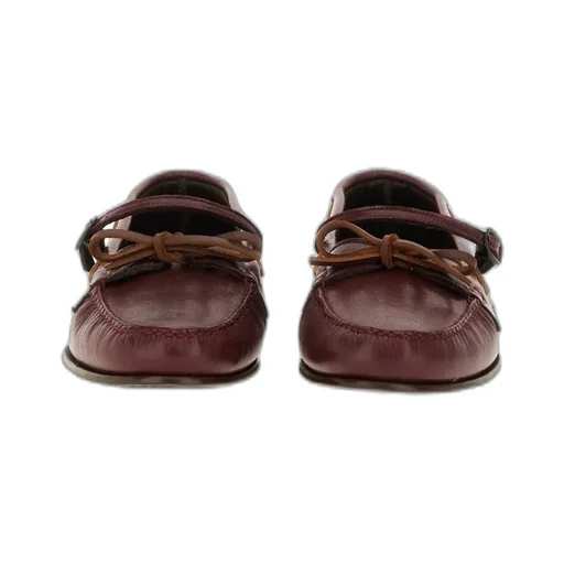 Mary Jane Bow-Detail Loafers