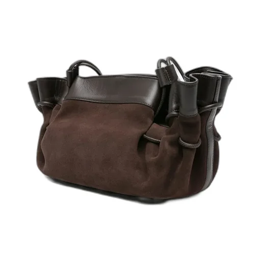 Ruffled Tote Bag