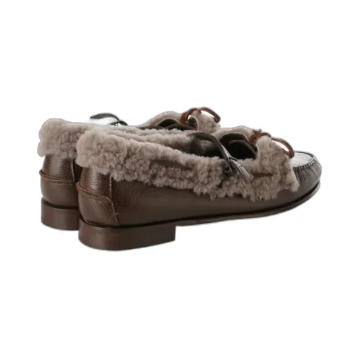 Mary Jane Loafer With Lace Detail