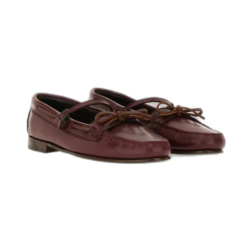 Mary Jane Bow-Detail Loafers