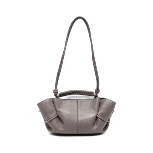 Arta Braided-Handle Shoulder Bag
