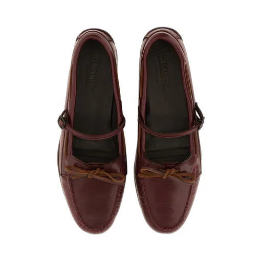 Mary Jane Bow-Detail Loafers