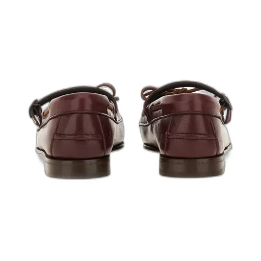 Mary Jane Bow-Detail Loafers