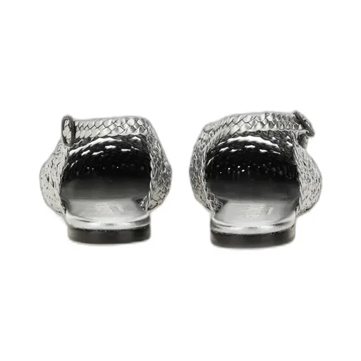 Slingback Braided Flat Shoes