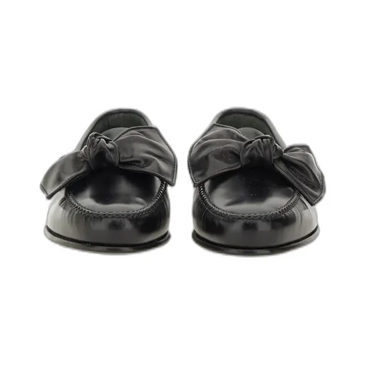 Bow Detail Slip-On Loafers