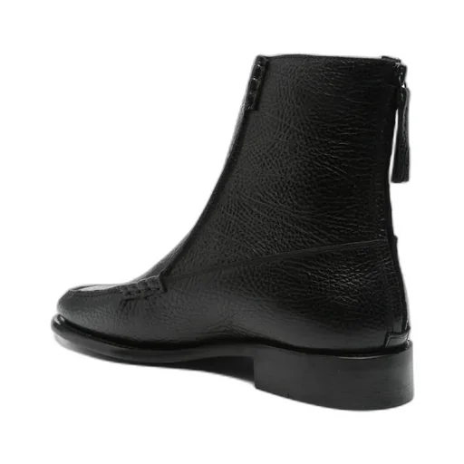 Zipper Ankle Boots
