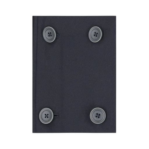 Padded Twill Double-Breasted Coat