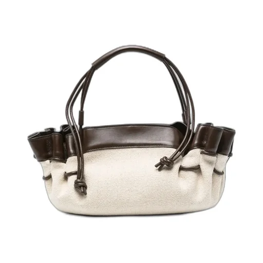 Pleated Tote Bag