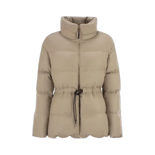 High-Neck Down Short Parka