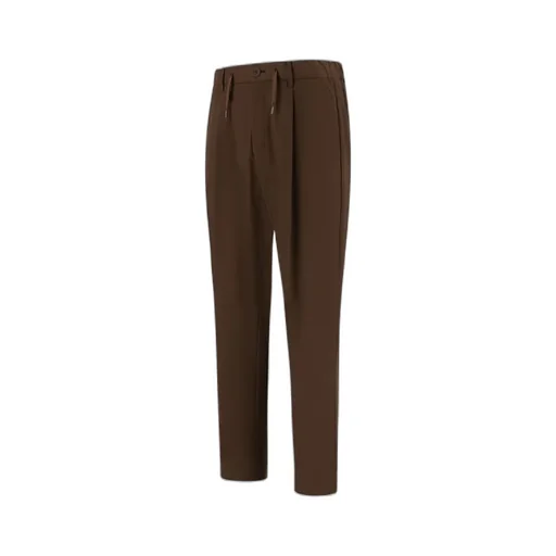 Straight-Leg Drawstring Trousers
