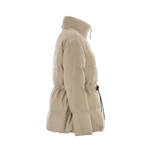 High-Neck Down Short Parka